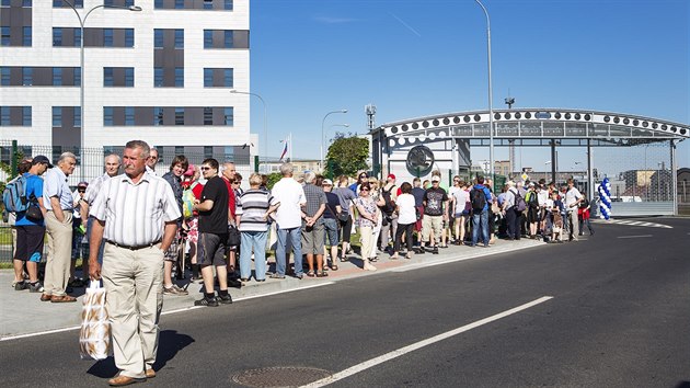 Den otevench dve v novm depu Dopravnch podnik v Plzni na Karlov.