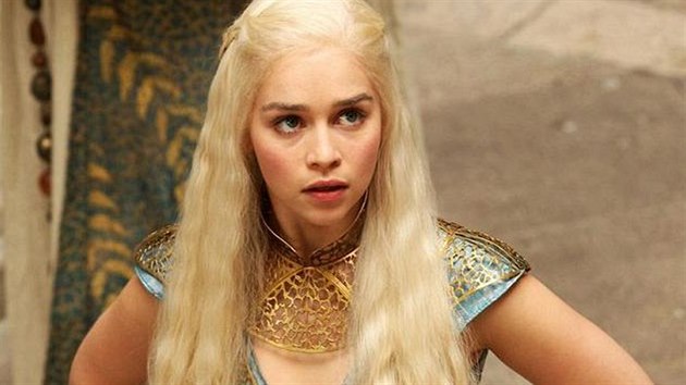 Emilia Clarke v seriálu Hra o trny