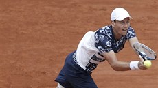 eský tenista Tomá Berdych bojuje ve 4. kole Roland Garros proti Amerianu...