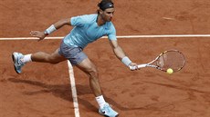 panlský tenista Rafael Nadal hraje 4. kolo Roland Garros.