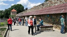 Výstava u hradeb Chebského hradu