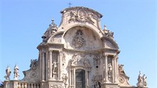 Prelí katedrály v Murcii (Costa Blanca)