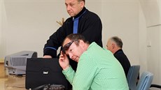 Fotbalový funkcionář Martin Svoboda před soudem. Fotbalový funkcionář Martin Svoboda před soudem.