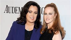 Rosie O'Donnellová a Michelle Roundsová na Tony Awards (New York, 8. ervna...