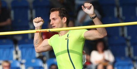 Jednou z hvzd Zlaté tretry bude i francouzský tyka Renaud Lavillenie.  