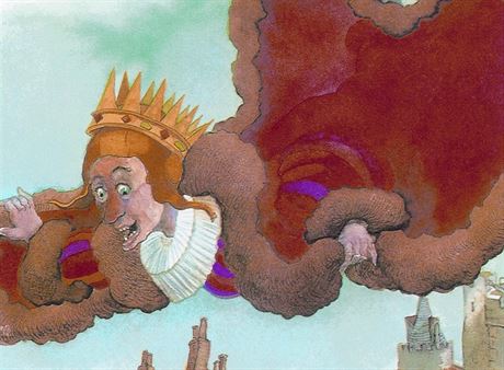 Ilustrace Michaela Foremana z knihy Pohdky k neuven, kter napsal Monty