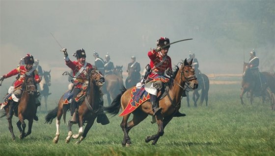 Rekonstrukce bitvy u Trutnova z roku 1866