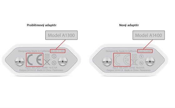 Problémové adaptéry vymní Apple za nové