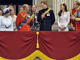 Britská královská rodina (Londýn, 14. ervna 2014)