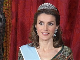 panlská princezna Letizia s pruskou korunkou