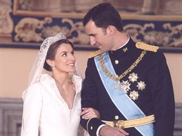 Královská svatba panlského prince Felipeho a Letizie Ortizové (Mardid, 22....