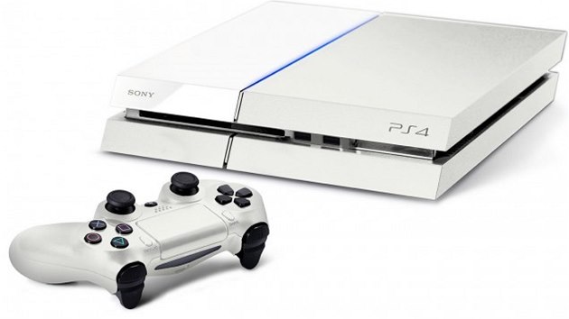 Bílá verze konzole PlayStation 4