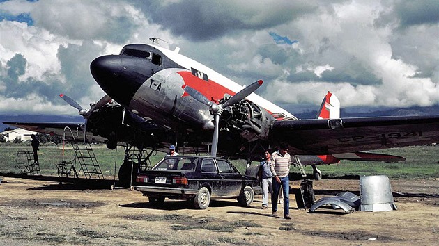 DC 3 Dakota spolenosti TAL.