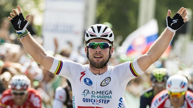 AMPION. Spurt ve tvrt etap zvodu Kolem vcarska jasn ovldl Mark Cavendish. 