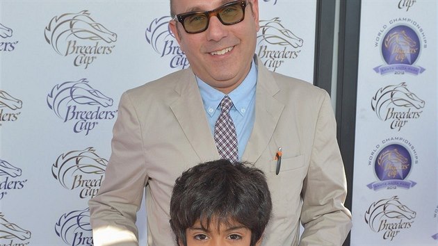 Willie Garson a jeho syn Nathen  (Los Angeles, 3. listopadu 2012)