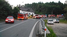 Hlavní silnice I/14 z Jablonce nad Nisou na Smrovku byla kompletn uzavena.