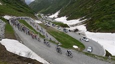 Cyklisty v druhé etapě závodu Kolem Švýcarska čekal náročný výšlap průsmykem Cyklisty v druhé etapě závodu Kolem Švýcarska čekal náročný výšlap průsmykem