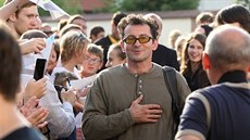 Do Havlíčkova Brodu přijeli film Všiváci představit jeho autoři a herci. Na... Do Havlíčkova Brodu přijeli film Všiváci představit jeho autoři a herci. Na...