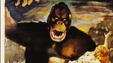 Dobový plakát filmu King Kong Dobový plakát filmu King Kong