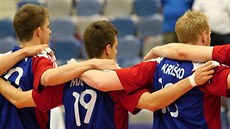 Čeští volejbalisté před utkáním Světové ligy s Nizozemskem. Čeští volejbalisté před utkáním Světové ligy s Nizozemskem.