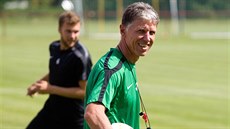 Kouč jabloneckých fotbalistů Jaroslav Šilhavý na prvním tréninku Kouč jabloneckých fotbalistů Jaroslav Šilhavý na prvním tréninku