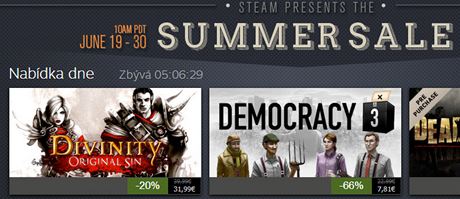 Letní slevové akce na Steamu v roce 2014 potrvají jedenáct dní.