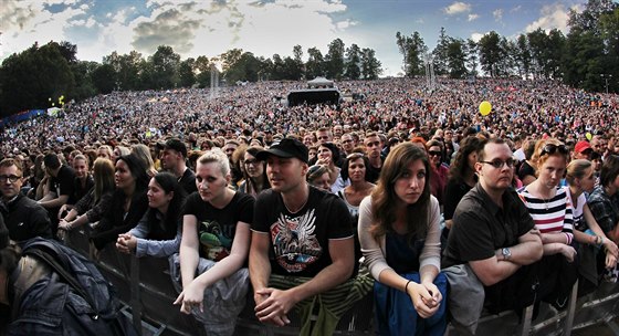 Amfiteátr si zopakuje velké hudební akce pro tisíce lidí, jako byl teba loský koncert kapely Lucie.