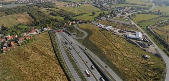 Tak by ml podle vizualizace vypadat dálniní obchvat v Budjovicích na Pohrce.