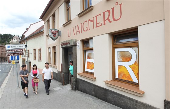 Restaurace U Vaigner v Tebíi lákala na pivo i mnohé eské herce. Na pivo sem...