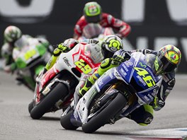 Valentino Rossi ve Velké cen Nizozemska.