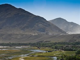 Okol zkladny v afghnskm Bagrmu