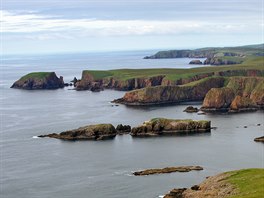 Západní pobeí hlavního ostrova Shetland - Mainlandu