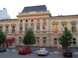 Budova Divadla Jiho Myrona v centru Ostravy v souasnosti.