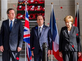 Prezidenty a premiéry 28 lenských zemí EU eká na radnici v Ypres slavnostní...