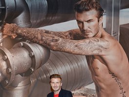 David Beckham se ped Super Bowlem objevil v ulicch New Yorku, aby podpoil...