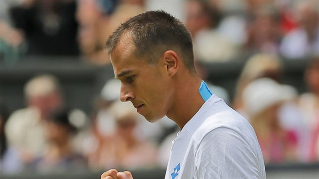 esk tenista Luk Rosol ve Wimbledonu potrpil Rafaela Nadala.