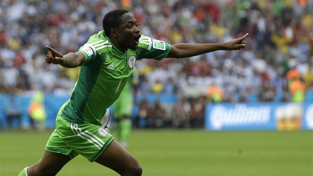 4. MUSA 1:1. Pardn stelou k tyi rychle vyrovnal Ahmed Musa.