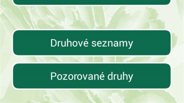 Na vodn obrazovce pepnete, co se chystte dlat.