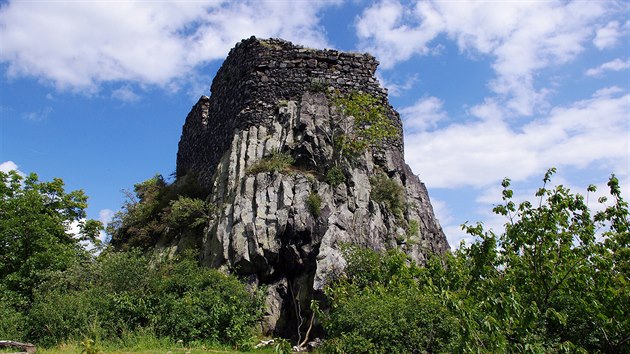 Sloupcov odlunost na hrad Oltk