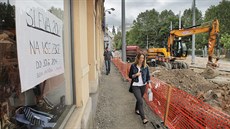 Rekonstrukce tramvajových kolejí v křížení plzeňských Křižíkových sadů a ulic... Rekonstrukce tramvajových kolejí v křížení plzeňských Křižíkových sadů a ulic...