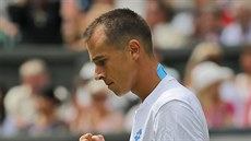 eský tenista Luká Rosol ve Wimbledonu potrápil Rafaela Nadala.