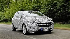 Nový Opel Corsa pi testech