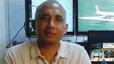 Zaharie Ahmad Shah, kapitán poheovaného malajsijského letadla MH370. Letoun s...