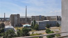 ízená demolice výrobních hal OP Prostjov (28. ervna 2014)
