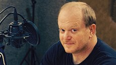 David Novotný při práci na audioknize Doktor Proktor a prdicí prášek David Novotný při práci na audioknize Doktor Proktor a prdicí prášek
