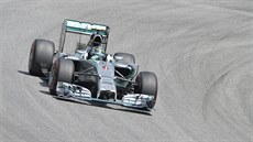 VÍTZ. Nico Rosberg ze stáje Mercedesu na trati Velké ceny Rakouska. Tu nakonec...