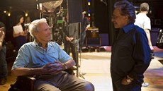 Clint Eastwood bhem natáení filmu Jersey Boys