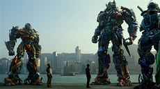Záběr z filmu Transformers: Zánik Záběr z filmu Transformers: Zánik