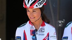 Pippa Middletonová se na kole vydala napříč USA (Oceanside, 14. června 2014). Pippa Middletonová se na kole vydala napříč USA (Oceanside, 14. června 2014).