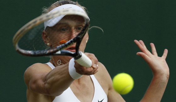 eská tenistka Tereza Smitková v osmifinále Wimbledonu
